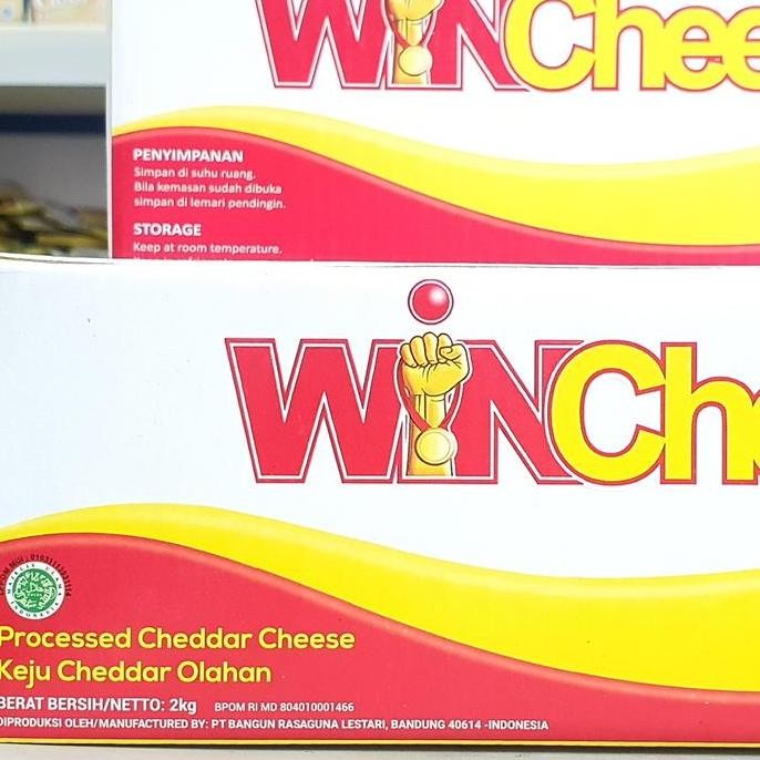 

Murah Keju Wincheez 2Kg / Keju Cheddar Wincheez 2Kg / Keju Parut Wincheez