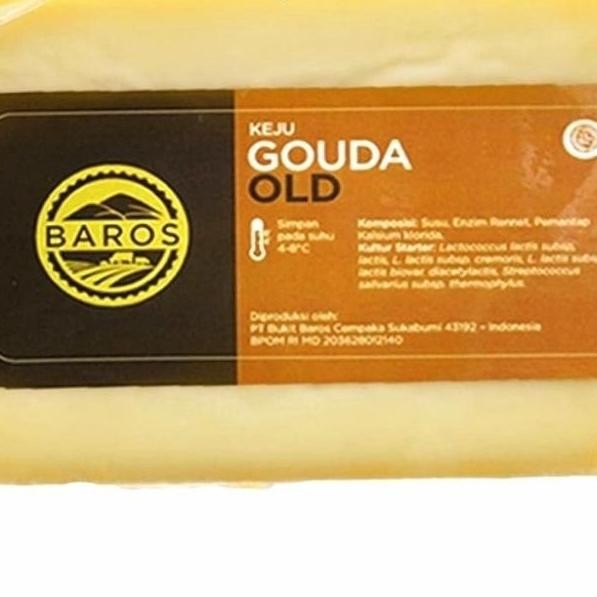 

Sale Keju Gouda Old Baros 250 Gr Cheese Gouda