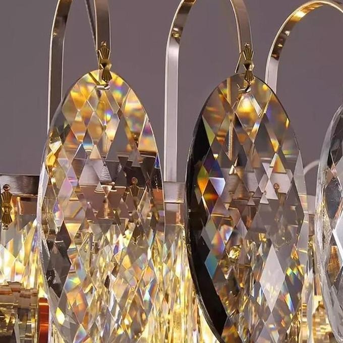 Grosir Lampu Hias Gantung Kristal Mewah / Lampu Gantung Ruang Tamu / Lampu Hias