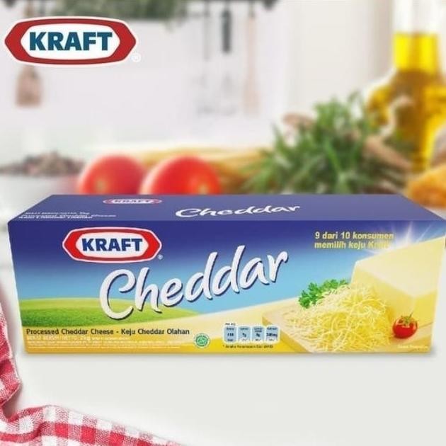 

Sale Keju Craft Cheddar 2 Kg/ Cheddar Cheese