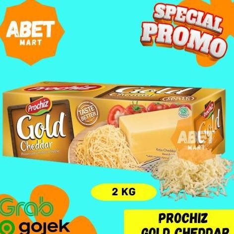 

Grosir Keju Prochiz Gold 2 Kg - 2Kg Pro Chiz Cheese Kuning Pak Dus Cheddar