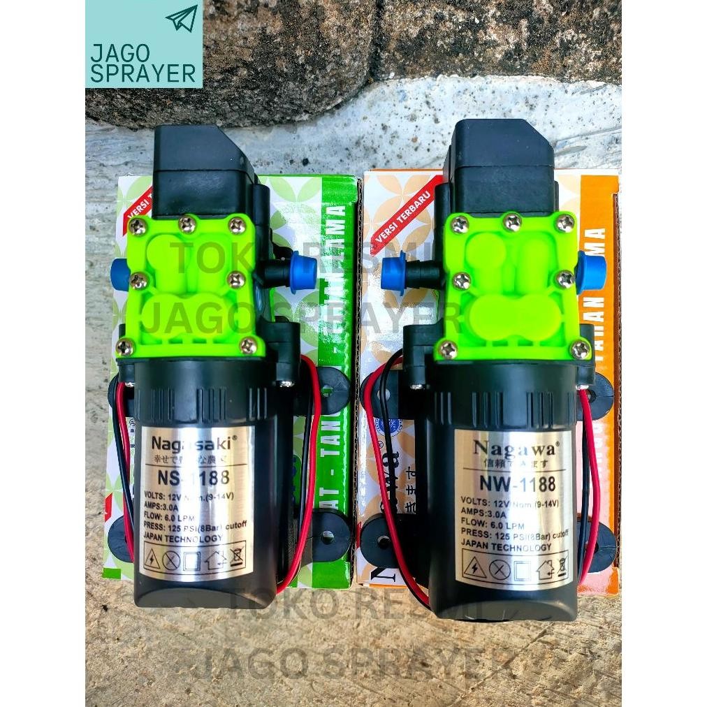 HARGA GROSIR (40) Dinamo 125 PSI ; 6 Liter per menit Pompa Air Nagasaki Yokohama Nagawa Sprayer Elek