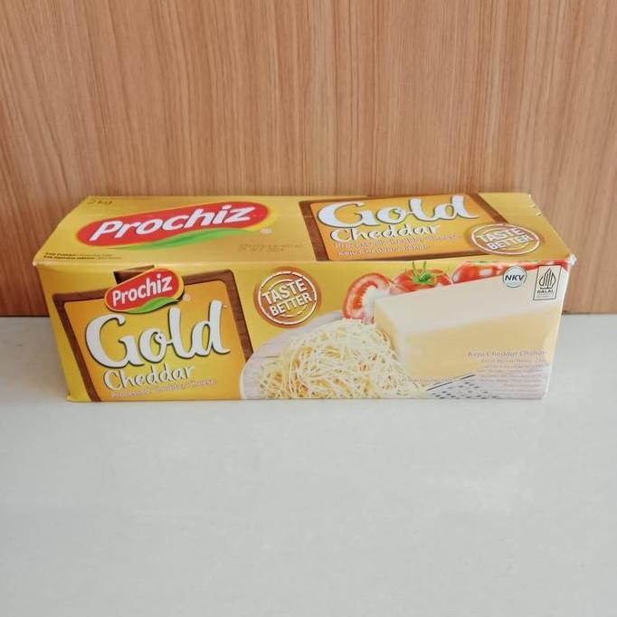 

Murah Keju Prochiz Gold 2 Kg/Keju Cheddar/Keju Parut