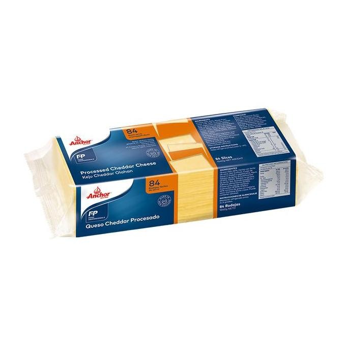 

Promo Red Cheddar Cheese Slice Burger Anchor 1 Kg Isi 84 Lbr Halal