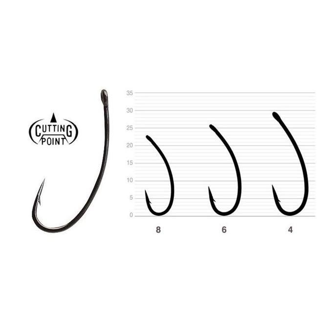 Pancing Owner C-8 (Carp Up) 53268 Single Hook Kail Made In Japan