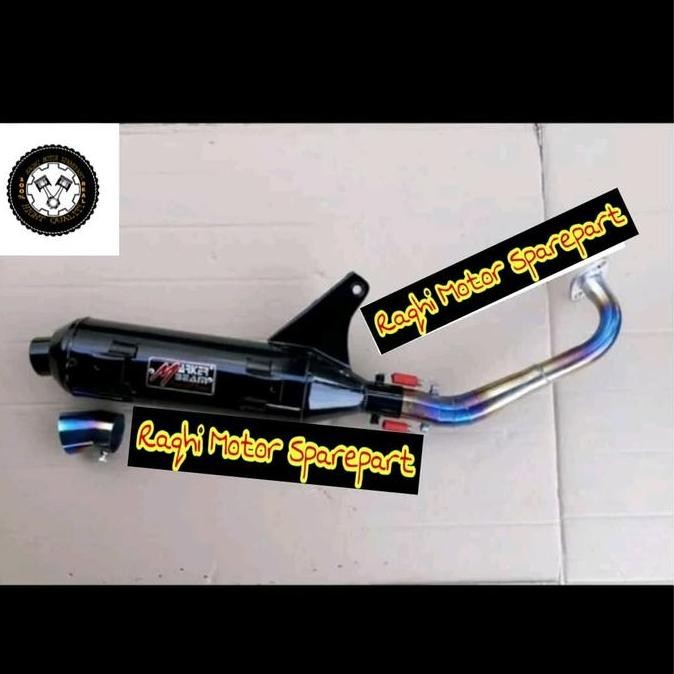 Knalpot Bobokan Twotone Yamaha Mio M3 2015 / Yamaha Mio M3 125 AKS SSS