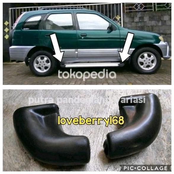Karet foot step injakan samping mobil model taruna