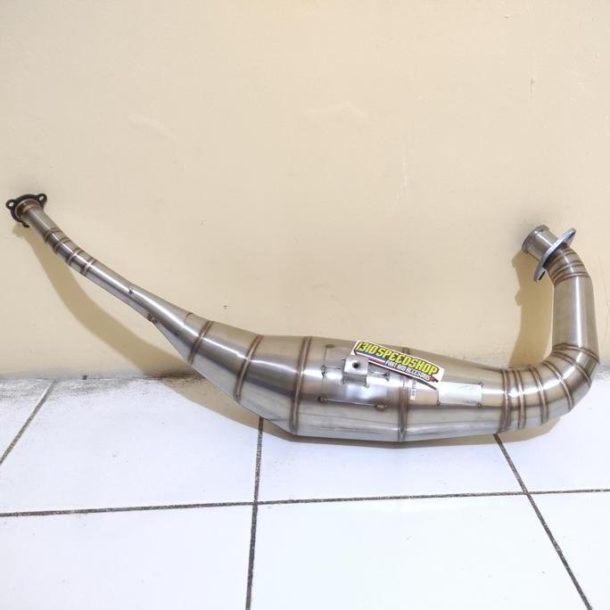 PERUT LEHERAN KNALPOT T SPEED NINJA RR TYPE NON COBRA STAINLIESS