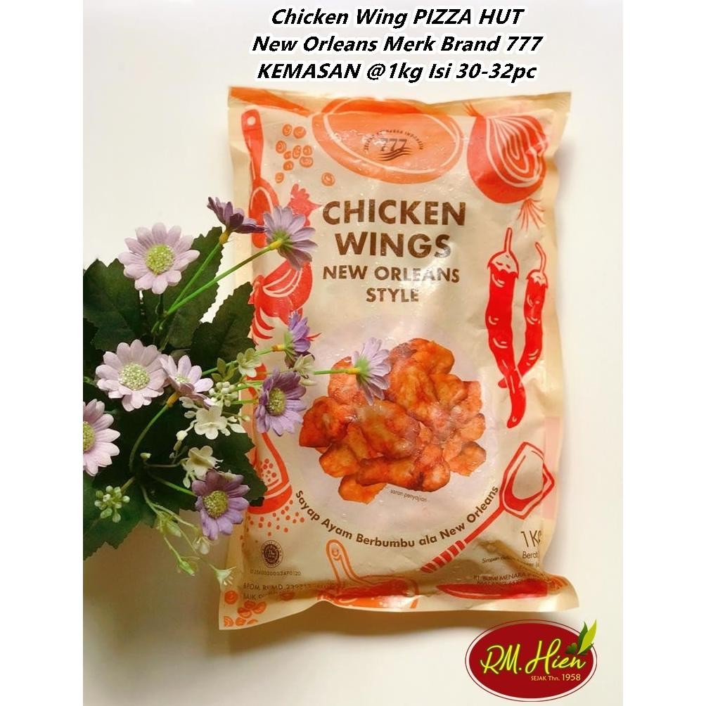

Original Chicken Wings Bumbu Pizza Hut / Phd 777 1Kg - Frozen Sayap Ayam Berbumbu