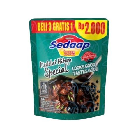 

Original Grosir Kecap Manis Sedaap Refill Sachet 48Pcs X 60Ml - Bumbu Masak Hemat