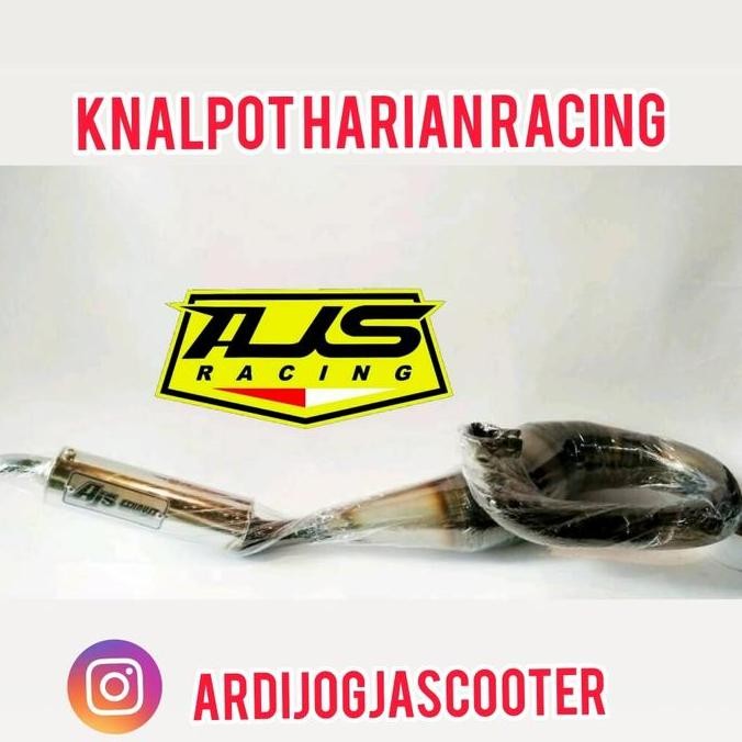 knalpot Vespa ajs racing