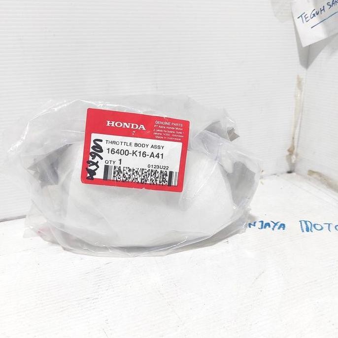 Throttle Body ThrottleBody Assy 16400-K16-A41 Scoopy Esp Asli Honda