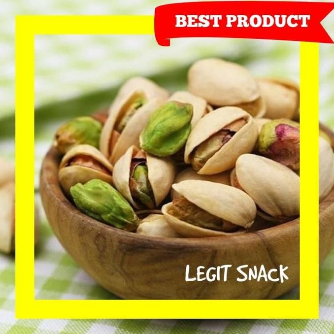 

Terlaris KACANG PISTACHIO PANGGANG / PISTACHIOS ( FUSTUK ) 250GR TERMURAH Best seller