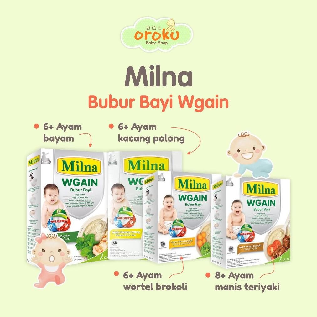 MILNA BUBUR BAYI WGAIN / MILNA / BUBUR / BUBUR BAYI AST