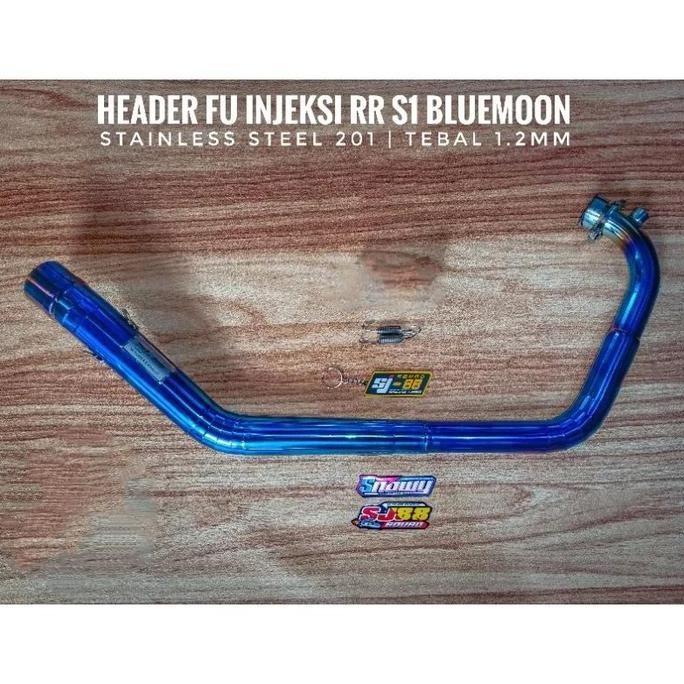 HEADER SJ88 SATRIA FUFI RR S1 BLUE, VIOLET, HALF BLUE MIX ALL SILENCER