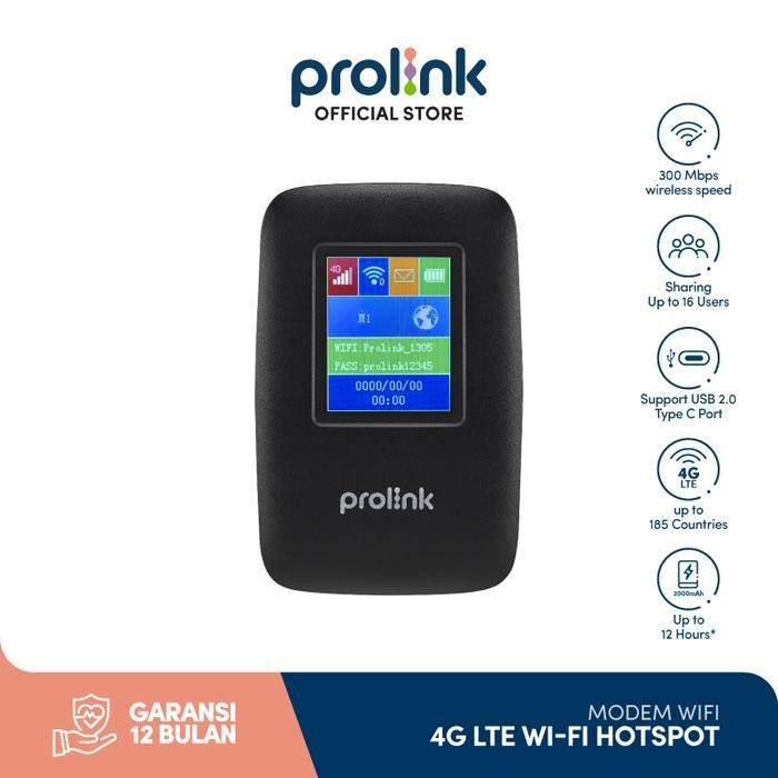 Prolink Portable 4G Lte Modem Wifi Mifi Hotspot