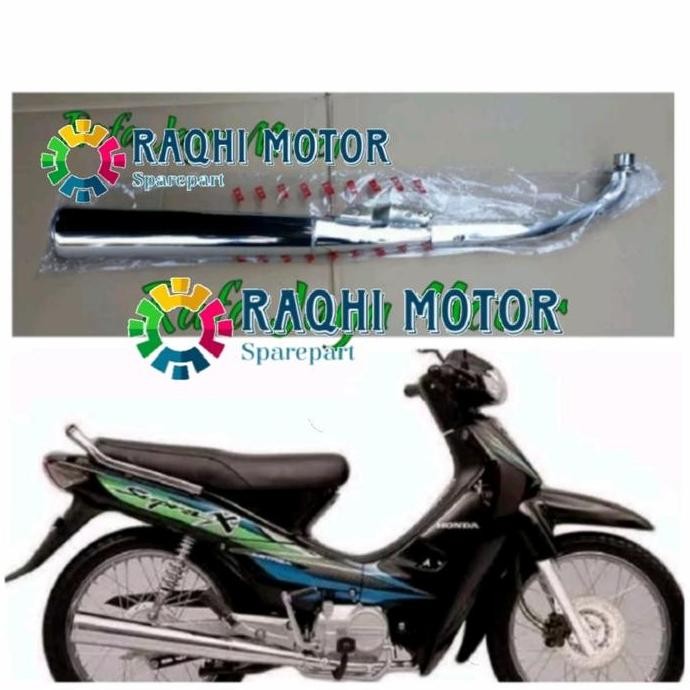 Knalpot Supra Fit Lama Standar - Knalpot Supra