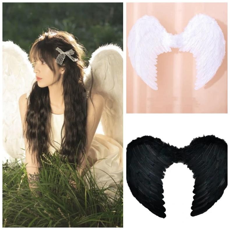

Original Sayap Malaikat Angel Wings Putih Elegan | Kostum Cosplay Sayap Besar Dewasa/Anak