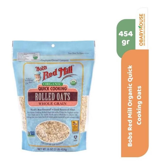 

Bobs Red Mill Organic Quick Cooking Oats 454 Gram Terbaru
