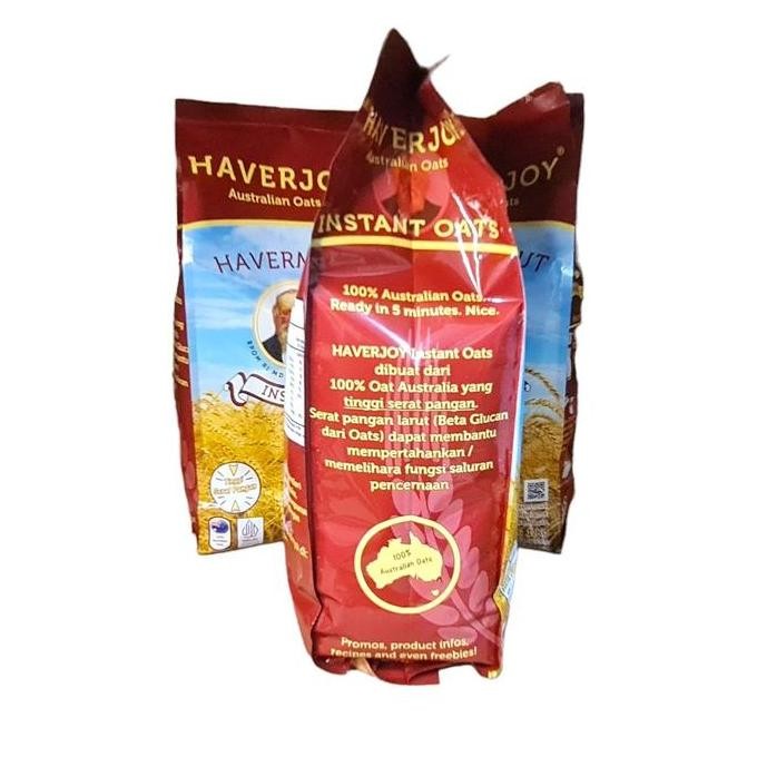 

Mg Haverjoy Instant Australian Oat Sarapan 1Kg (Pack) Terbaru