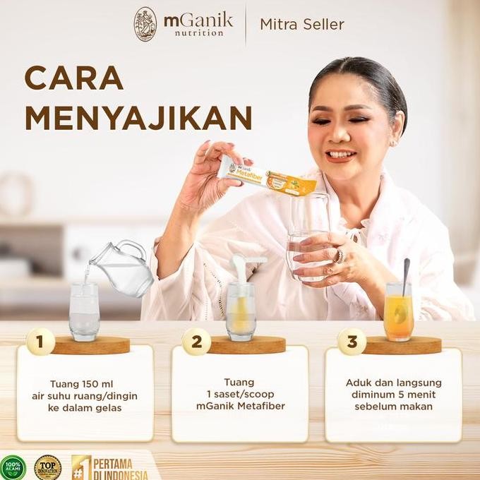 

Upgraded Formula - New Mganik Metafiber Yuzu 450 Gram Kemasan Tub Terlaris