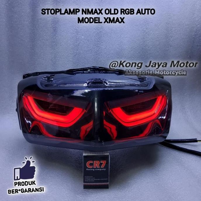 CR7 Stoplamp nmax old 2015 2019 RGB Lampu Belakang Nmax old RGB