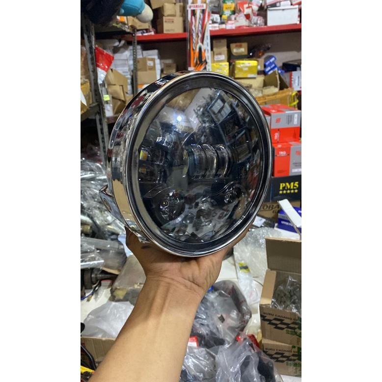 ASLI LAMPU DEPAN FULL SET NINJA SS KOMPLIT RING & BATOK LAMPU ORIGINAL