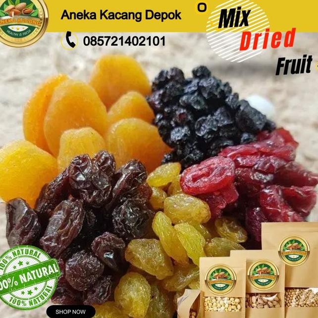 

Mix Dried Fruit 1 Kg Buah Kering Mix