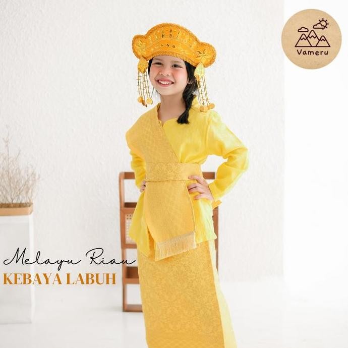 BAJU ADAT ANAK RIAU MELAYU PEREMPUAN
