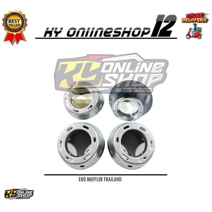 KNALPOT K0ND0MAN B0R-B0RAN GENIO BEAT DELUXE SCOOPY NEW MODEL ORI - RZ PRO LUSTER MODE