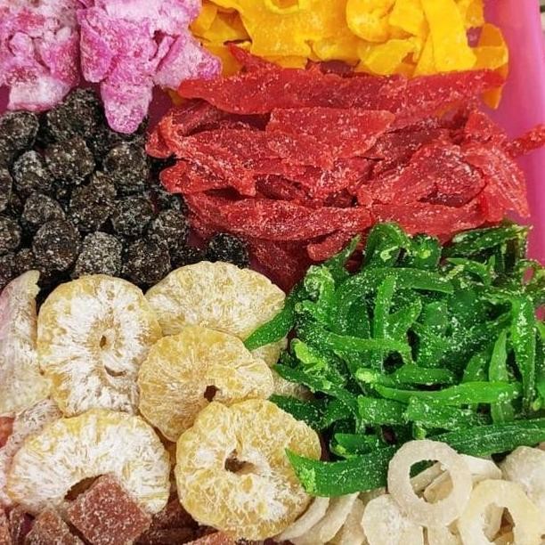 

Manisan Buah Kering Mix 8 Macam Rendah Gula Gr Makanan