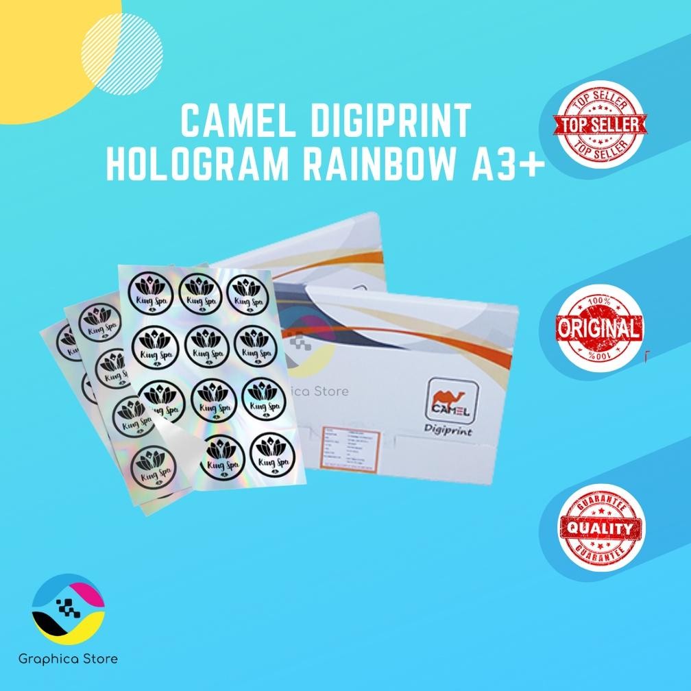 

CAMEL - Sticker Hologram Rainbow/Glitter A3 SV9