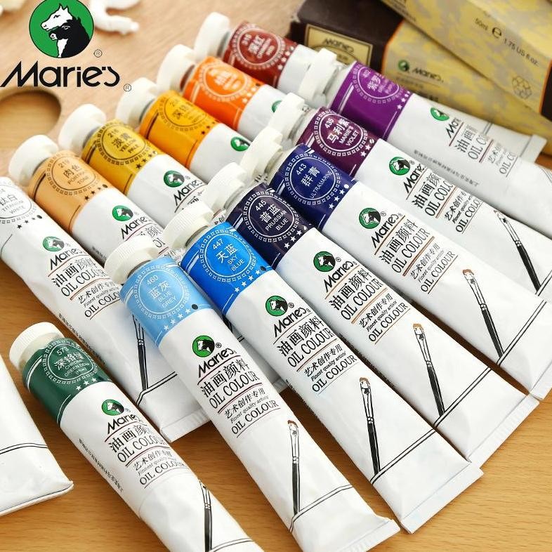 

Maries Oil Paint / Cat Minyak Maries 170 ml - PART 2 SV9