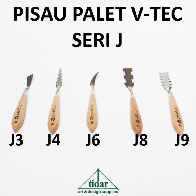 

V-Tec Paint Knife / Pisau Palet V-Tech Seri J SV9