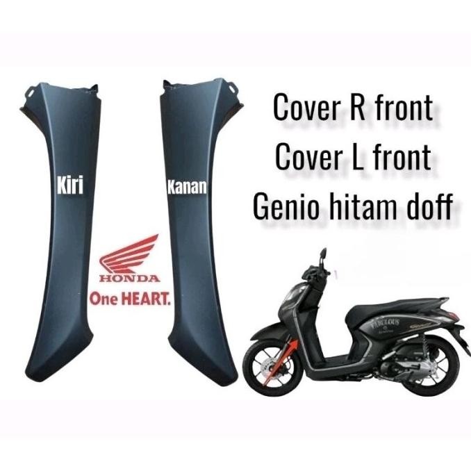 Promo sayap samping tebeng body depan honda Genio K0J Hitam dan Hitam doff COD