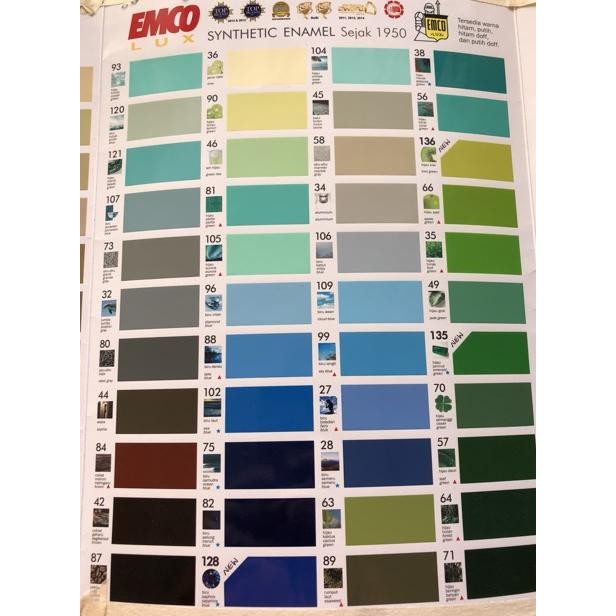 

Cat Minyak Emco Lux 1kg Warna Segitiga SV9