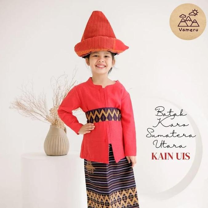 BAJU ADAT BATAK KARO ANAK KAIN UIS