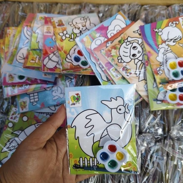 

50Pcs Cat Air Kecil Mewarnai Cat Air Ukuran 8 11 Cm