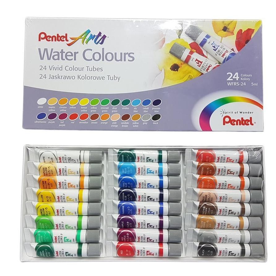 

Pentel Watercolours Cat Air 24Colour