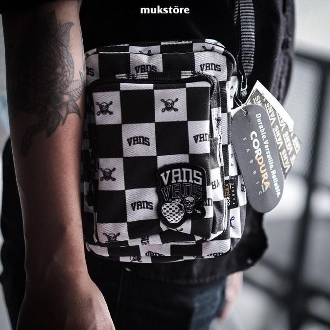 Sling Bag Vans New Varsity Checkerboard Original (Best Quality)