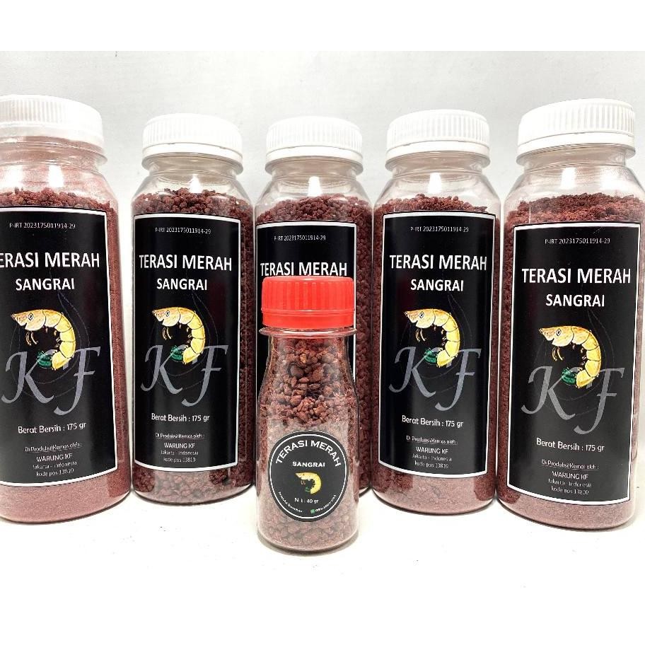 

Paket Terasi Merah Tradisional Sangrai Matang Siap Pakai 175 Gr Beli 5 Gratis 1 Ter