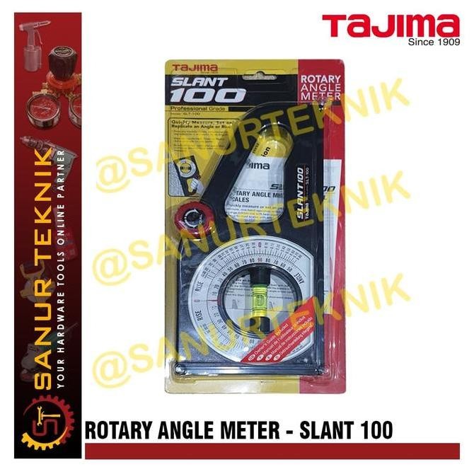 HARGA DISKON TAJIMA Rotary Angle Meter Slant 100 / Meteran Sudut Putar/ Waterpass