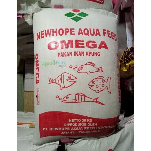 TERMURAH Pakan Ikan Apung OMEGA -2 Newhope Aqua Feed Indonesia Repack paket 10 Kg Siap kirim