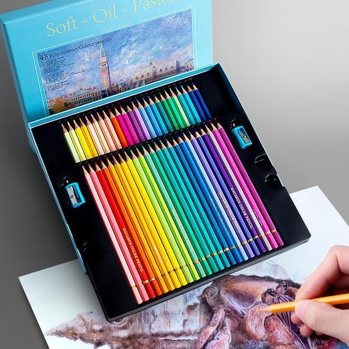 

PENSIL WARNA 1 SET LENGKAP OIL PENCIL 24/36/48 WARNA MORANDI HIGH GRADE/PENCIL COLOR KRAYON WARNA SEKOLAH TERBARU ASLI 100% ORIGINAL OFFICIAL MODERN GARANSI BRAND TERLARIS DISKON GROSIR COD TREND 2025 NEGO BAYAR DI TEMPAT DISKON GRATIS ONGKIR