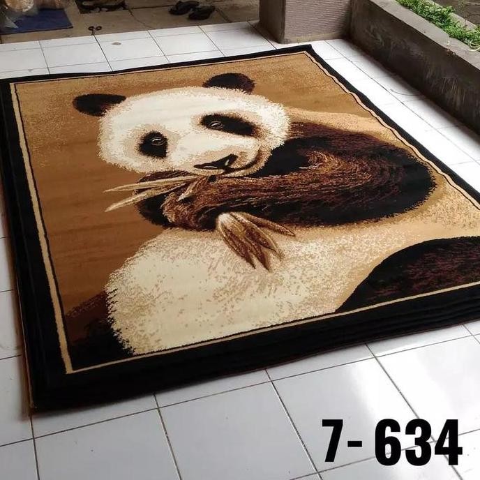 karpet permadanibkecil tebal motif hewan singa macan panda jerapa sale