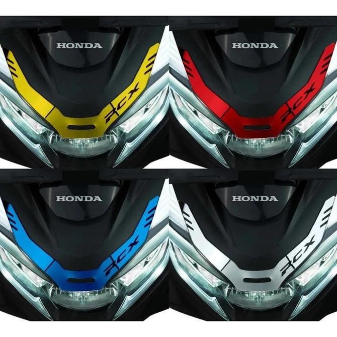 Promo GARNISH LAMPU DEPAN PCX 160 GARNISH LAMPU HEAD LAMP GARNISH LAMPU HEAD LIGHT PCX 160 Aksesoris