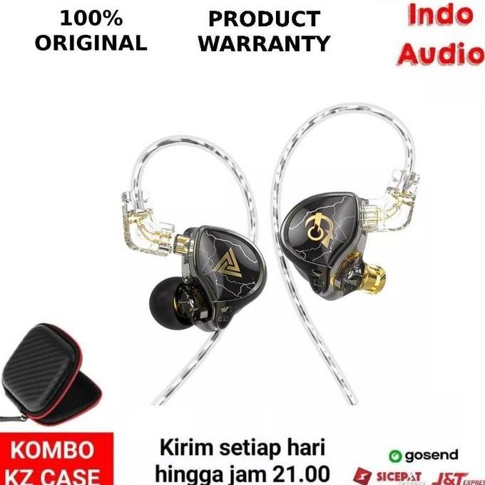 TERMURAH - QKZ x HBB QKZ HBB In Ear Monitor Headset Gaming alt 7hz Salnotes Zero
