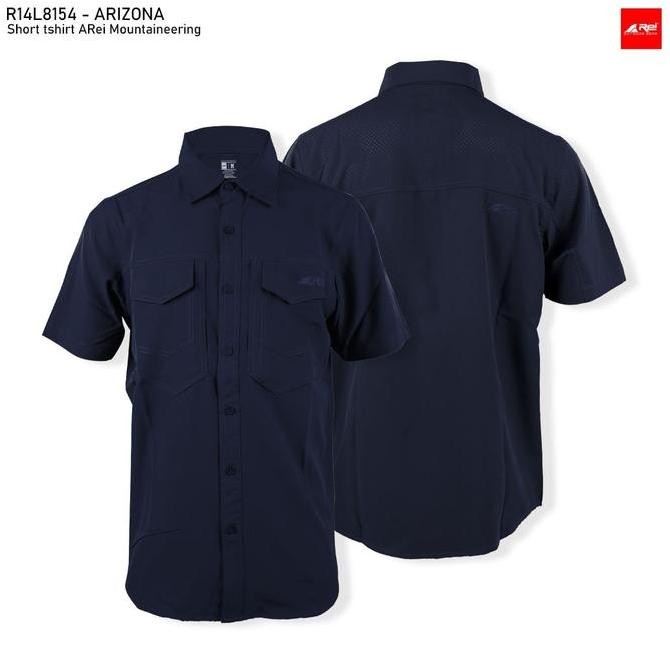 Kemeja Pendek Pria Arizona Arei Outdoorgear (Best Quality)