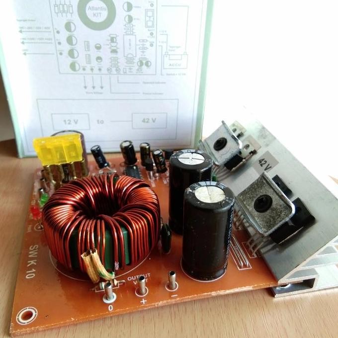 Kit Inverter 12 V To 42 V Converter Dc To Ct Terbaru