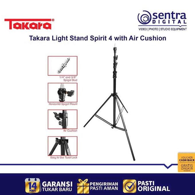 Lightstand Takara Spirit 4 Original Terbaru